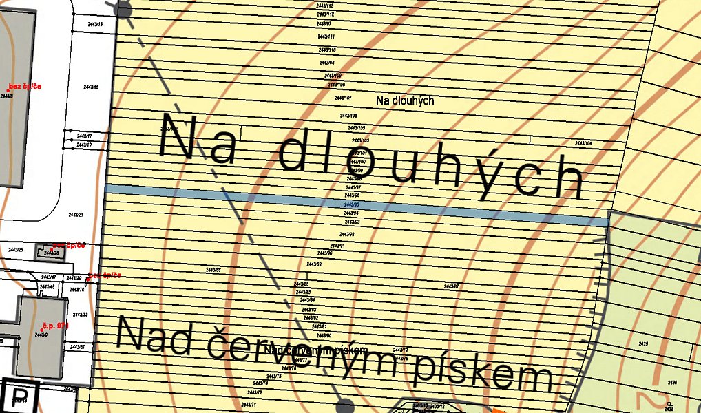 Prodej pole 505 m², Brno – náhled fotky 3