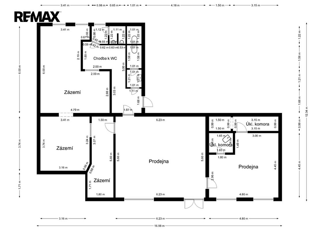 Pronájem obchodních prostor 121 m² — photo 2