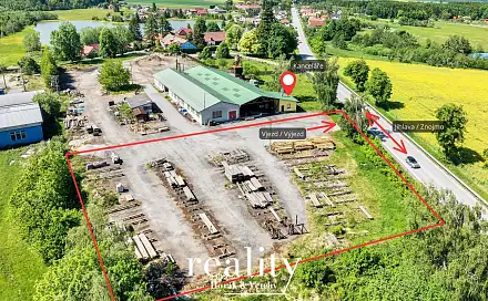 Pronájem komerčního objektu (jiného typu) 3 500 m², Hladov, okres Jihlava