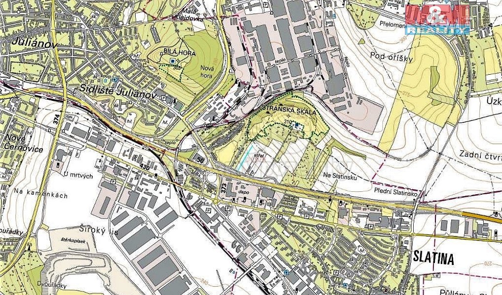 Prodej pole 1 652 m², Brno – náhled fotky 4