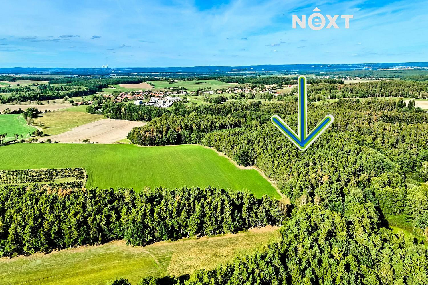 Prodej lesa 13 404 m² – fotografie 2