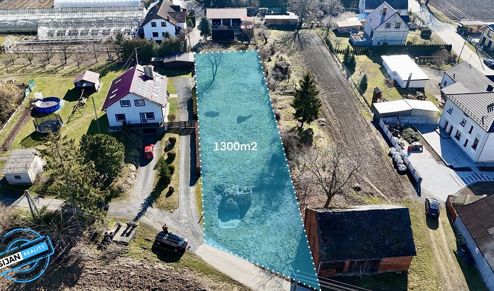 Prodej stavebního pozemku 1 300 m², Brumovice – náhled fotky 3