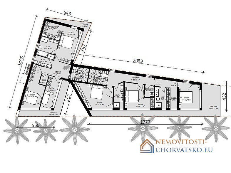 Prodej stavebního pozemku 1 035 m² - Fler