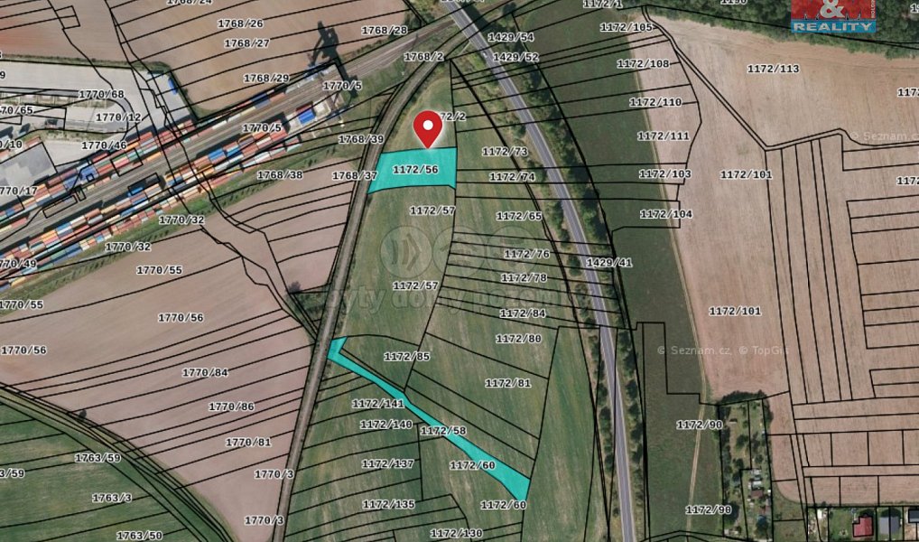 Prodej pole 3 625 m², Tlučná – fotka 1 z 3