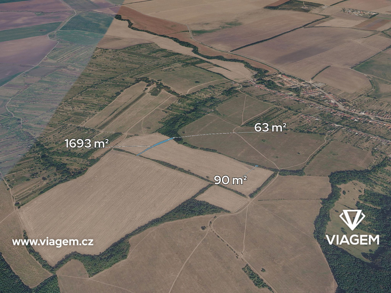 Prodej pole 923 m²
