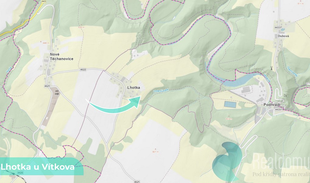 Prodej louky 2 776 m², Vítkov – náhled fotky 3
