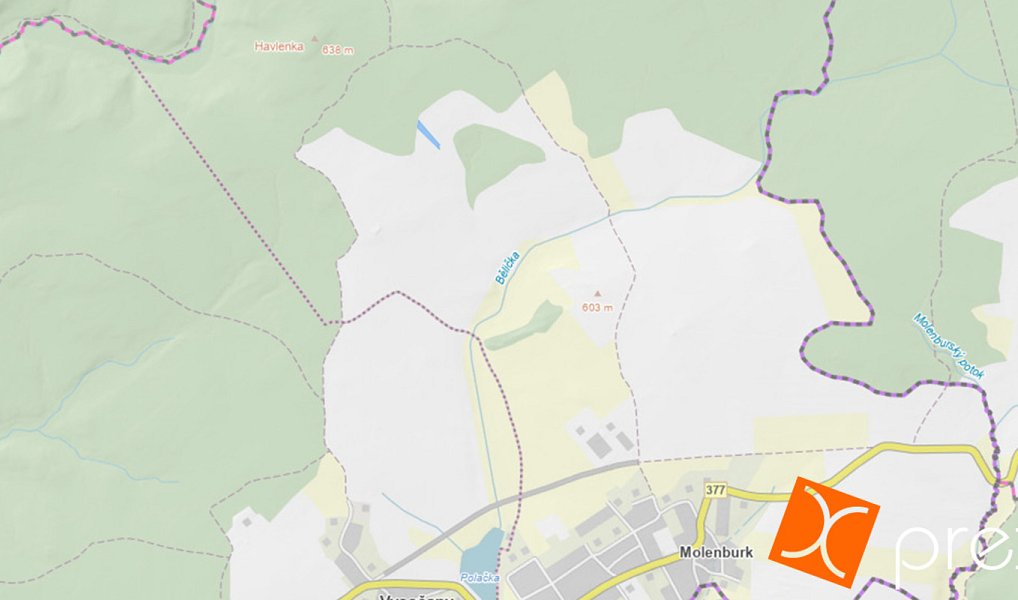 Prodej pole 234 m², Vysočany – náhled fotky 3