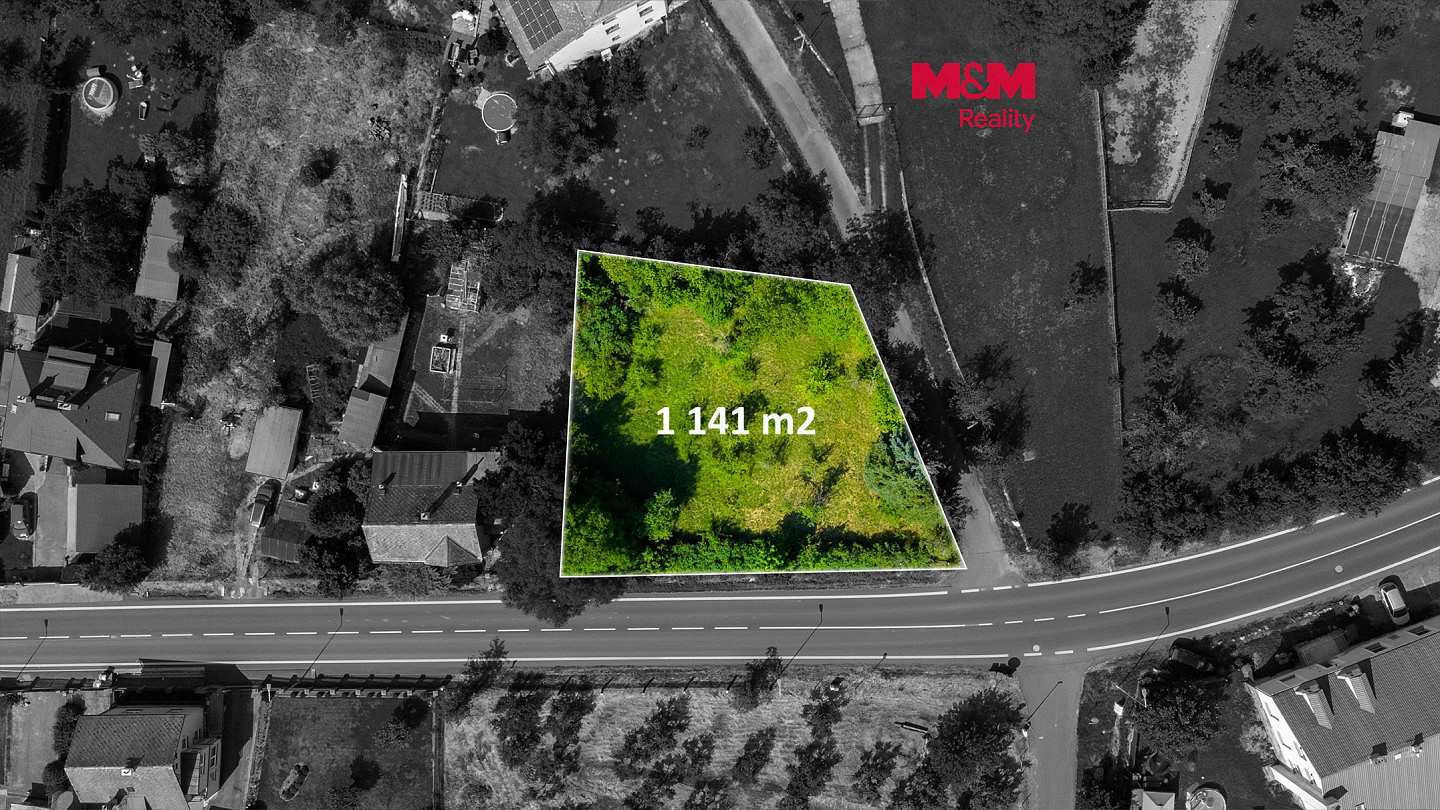 Prodej stavebního pozemku 1 141 m²