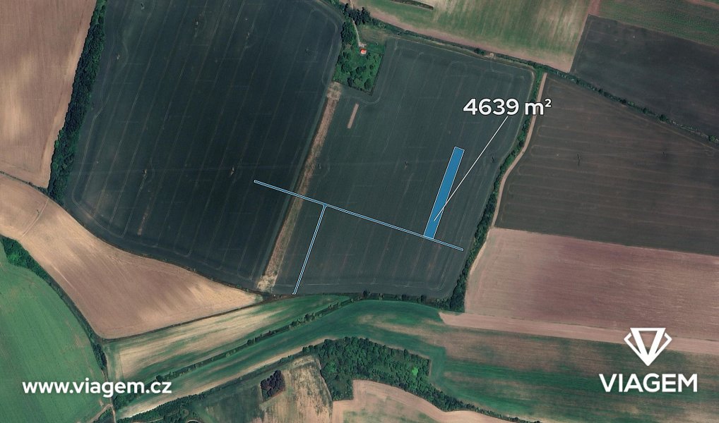 Prodej pole 371 m², Tatce – náhled fotky 2