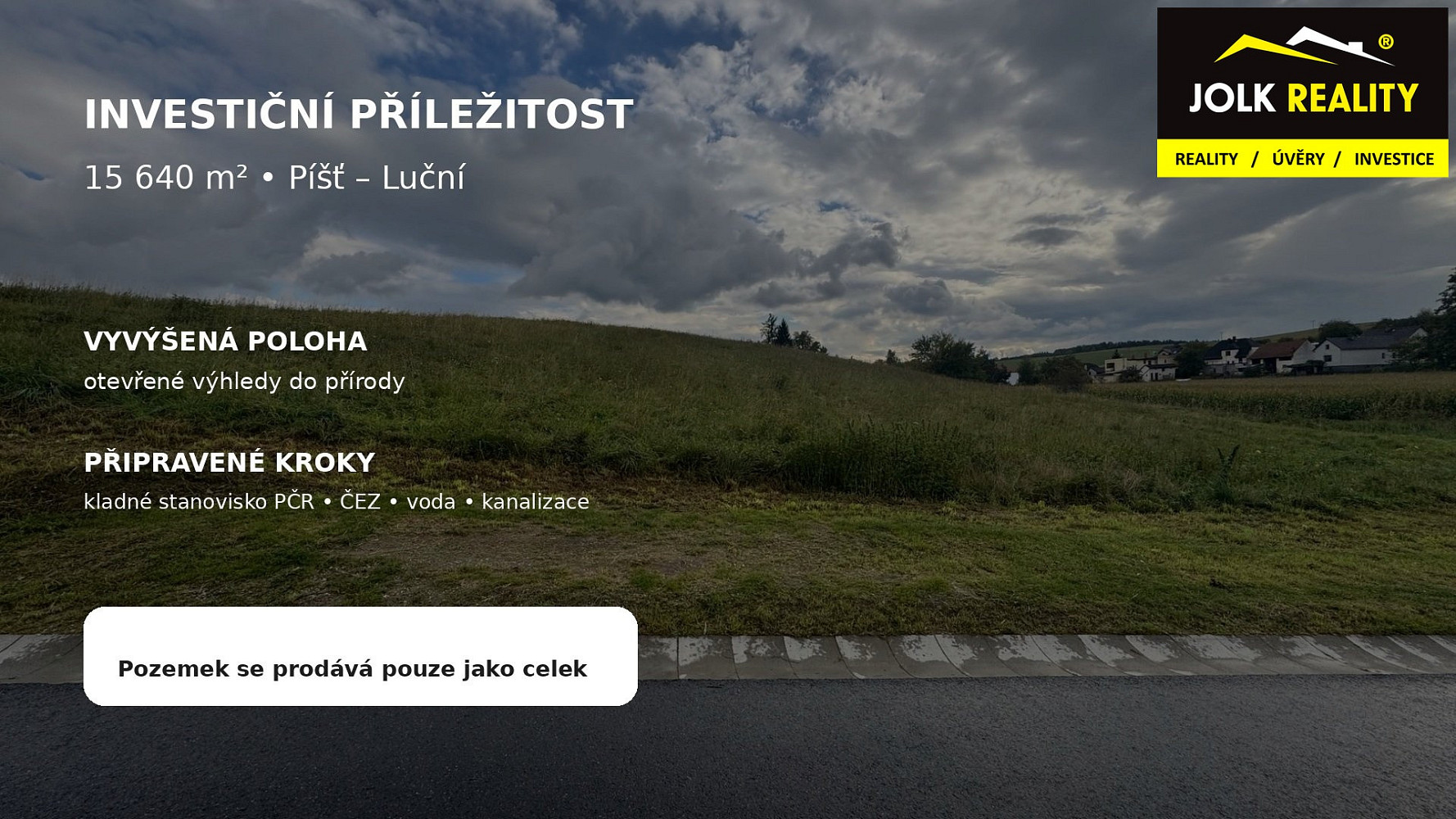 Prodej stavebního pozemku 15 640 m² – fotografie 2