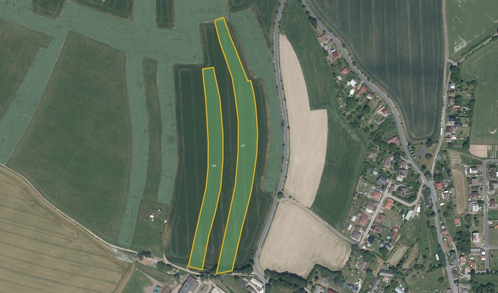 Prodej pozemku, 17561 m², Kutná Hora, Bohdaneč
