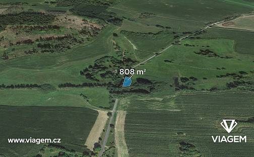 Prodej pole 808 m², Oselce, okres Plzeň-Jih
