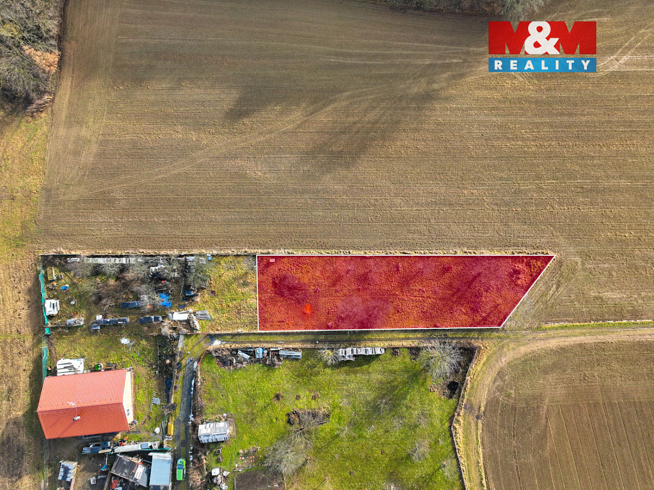 Prodej stavebního pozemku 800 m² — photo 2
