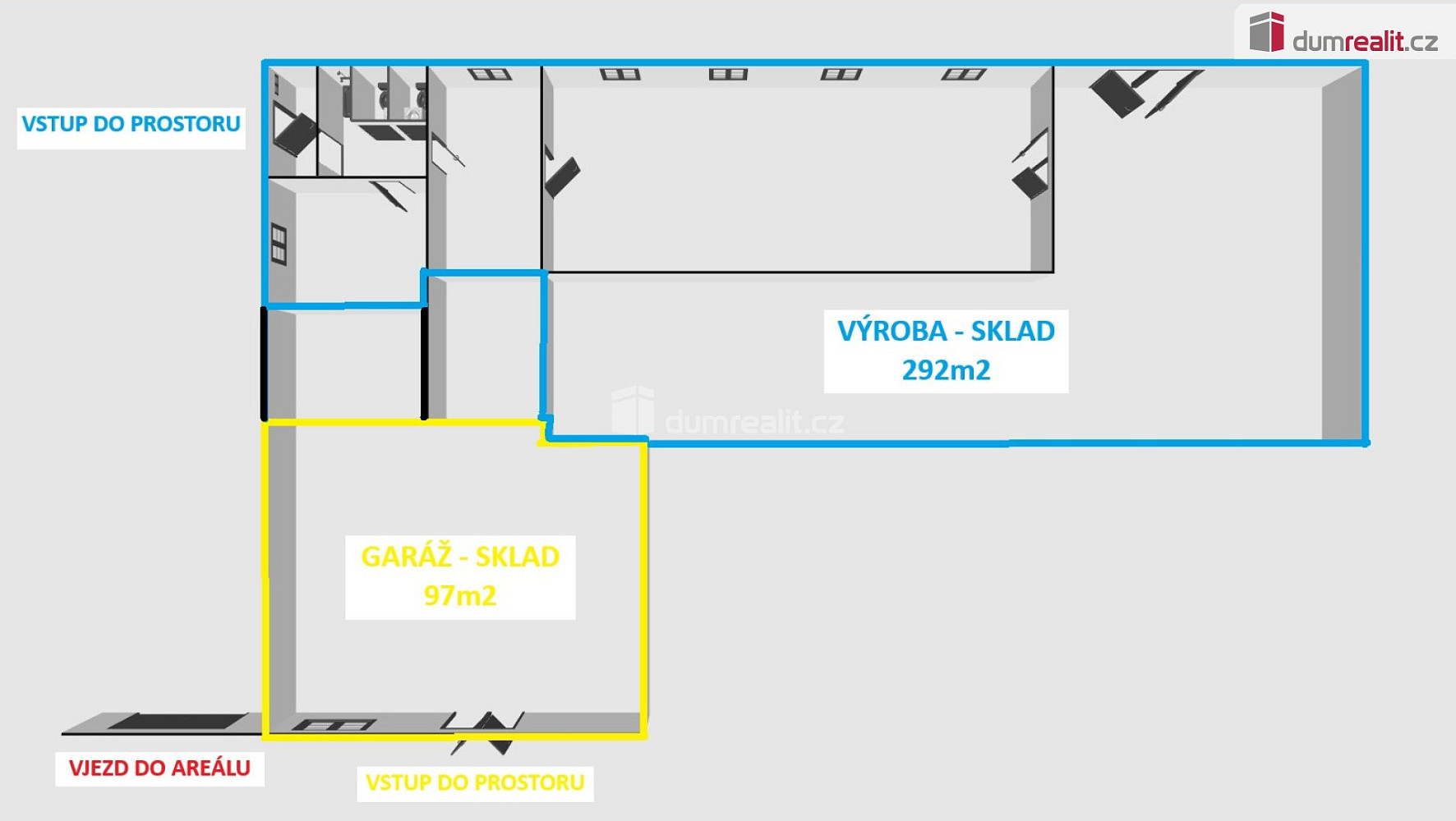 Pronájem skladovacích prostor 97 m² — photo 3