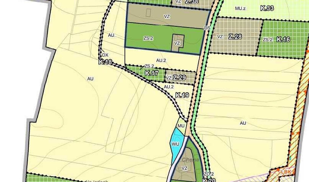 Prodej komerčního pozemku 6 110 m², Ořech – náhled fotky 2