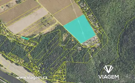 Prodej pole 7 635 m², Sýkořice, okres Rakovník