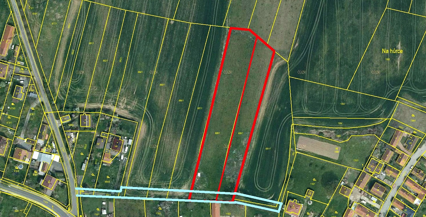 Prodej stavebního pozemku 5 570 m²