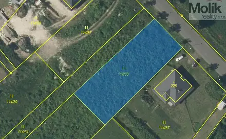 Prodej stavebního pozemku 1 329 m², Korozluky, okres Most