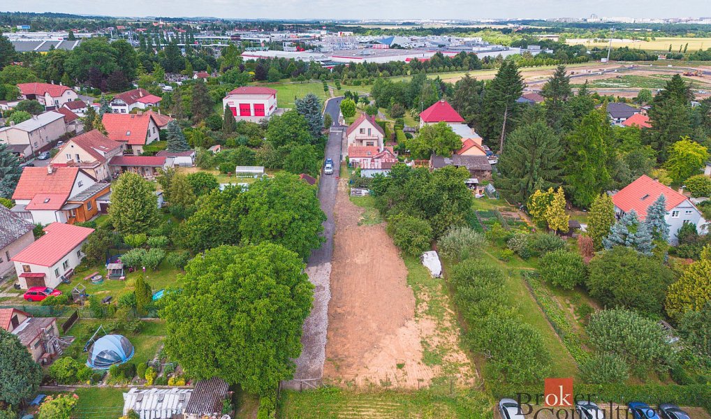 Prodej stavebního pozemku 1 090 m², Čestlice – náhled fotky 4