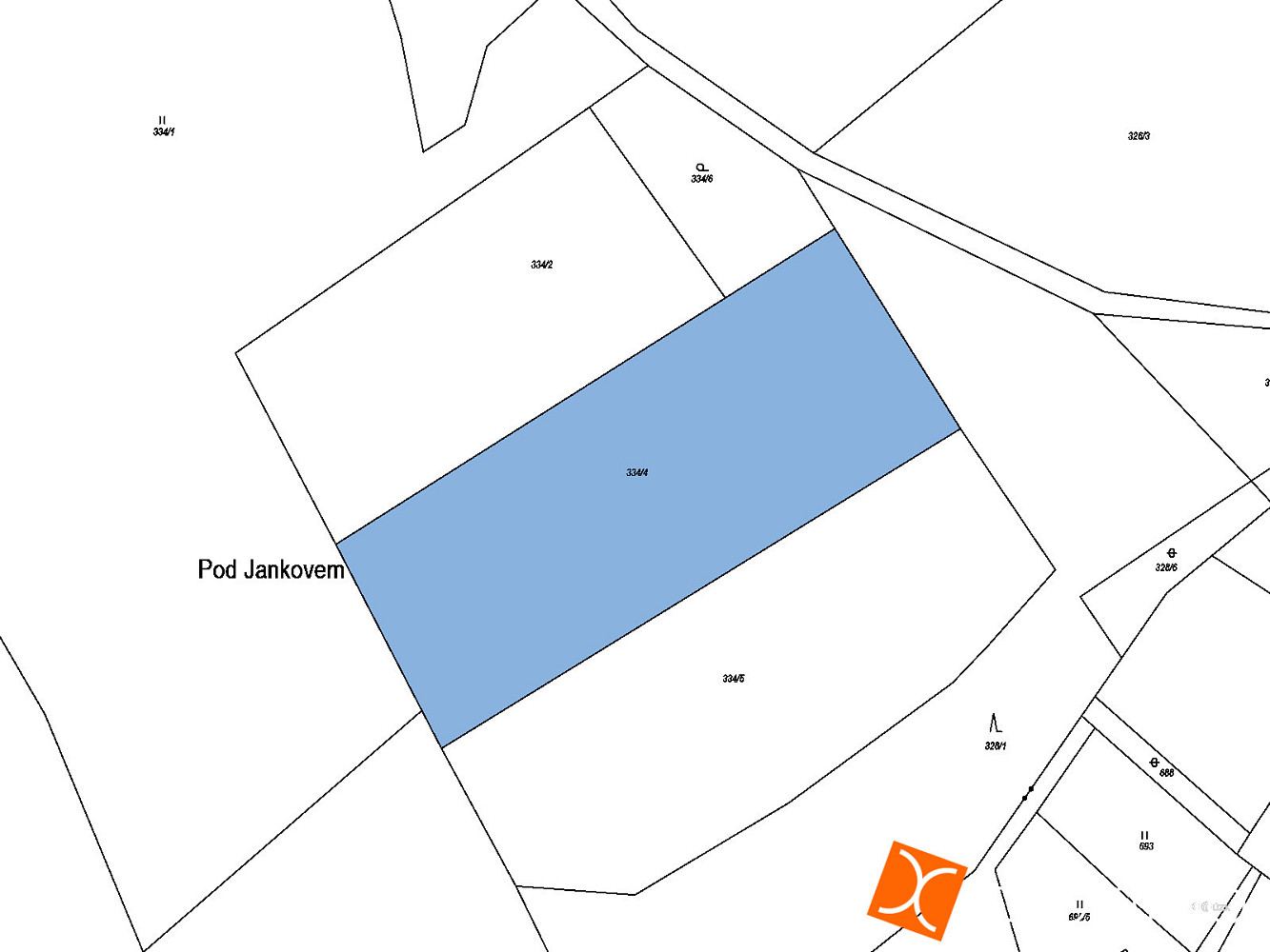 Prodej pole 6 951 m² — photo 2