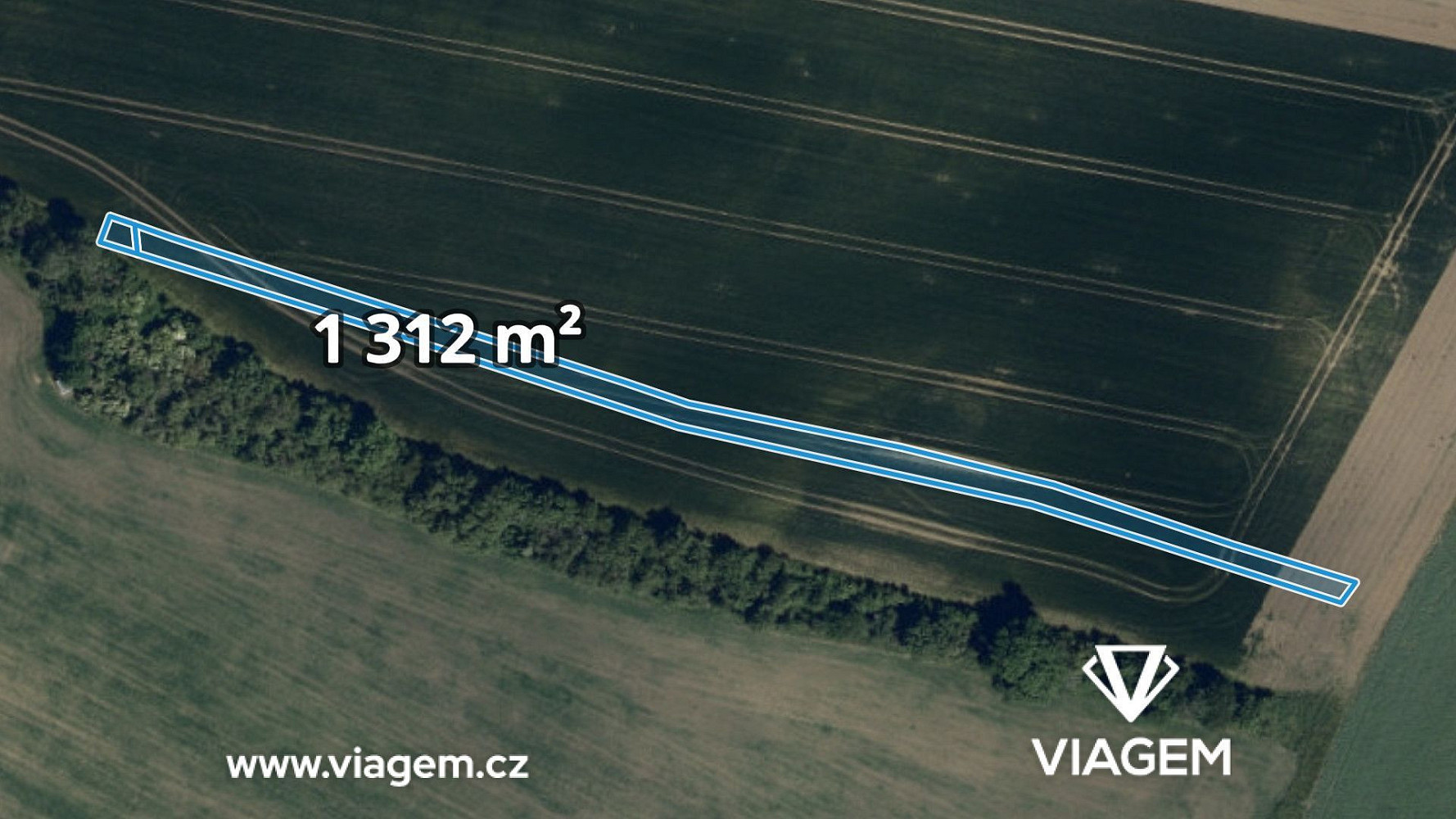 Prodej pole 1 312 m²