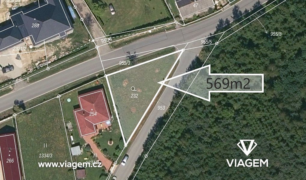 Prodej zahrady 569 m², Tučapy – náhled fotky 3