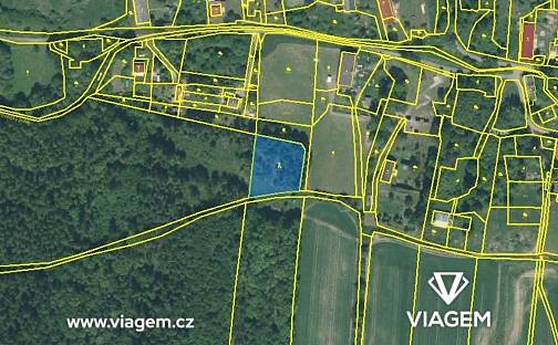 Prodej zahrady 1 875 m², Liptaň, okres Bruntál