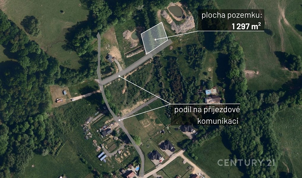 Prodej zahrady 1 297 m², Třinec – náhled fotky 2
