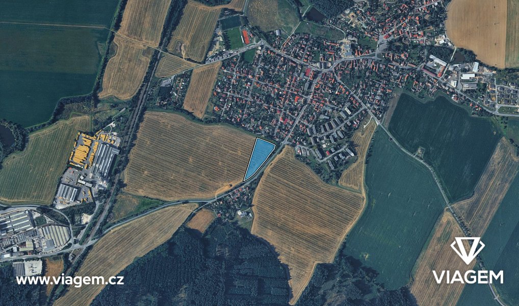 Prodej pole 868 m², Chlumčany – náhled fotky 3