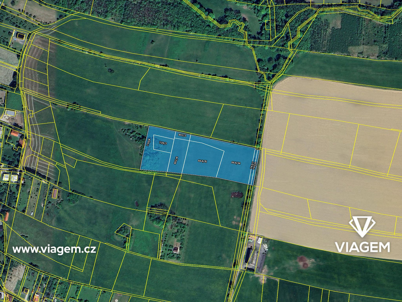Prodej pole 20 621 m² – fotografie 4