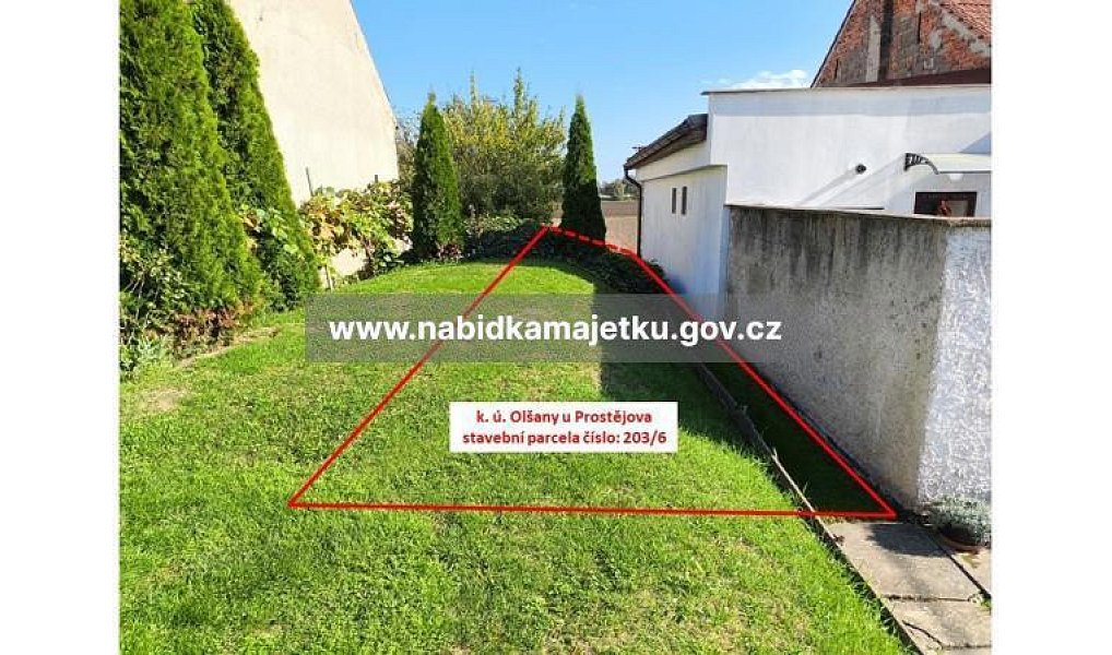 Prodej stavebního pozemku 52 m², Olšany u Prostějova – náhled fotky 4