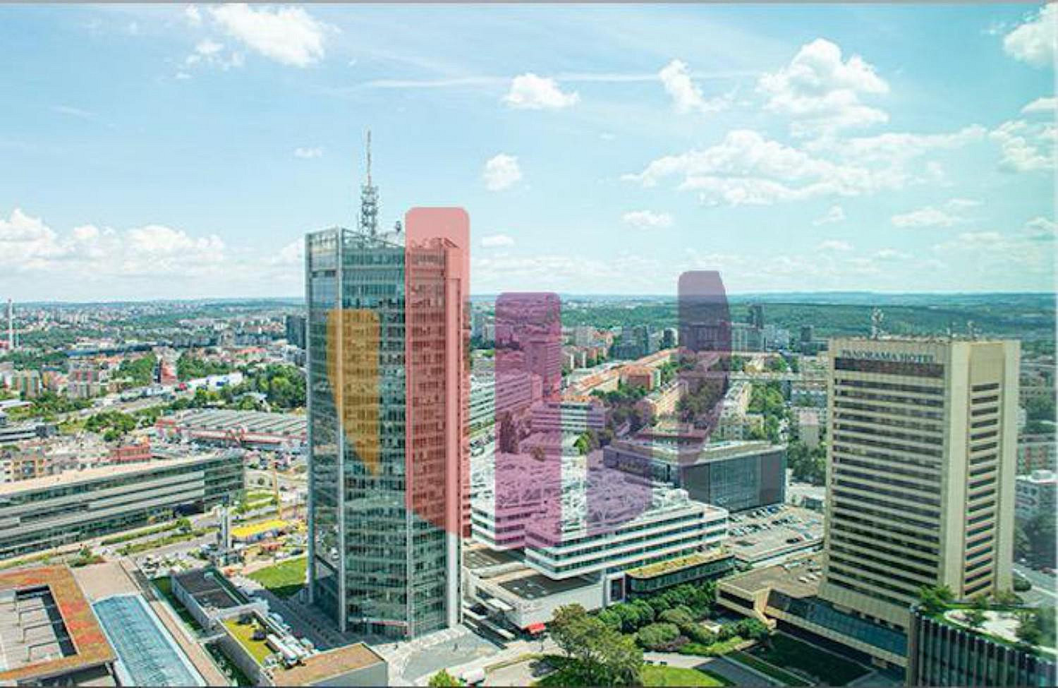 Pronájem kanceláře 289 m²
