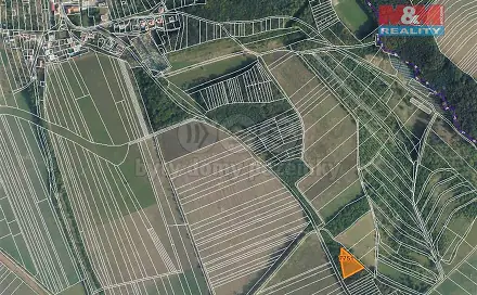 Prodej lesa 2 314 m², Lipov, okres Hodonín