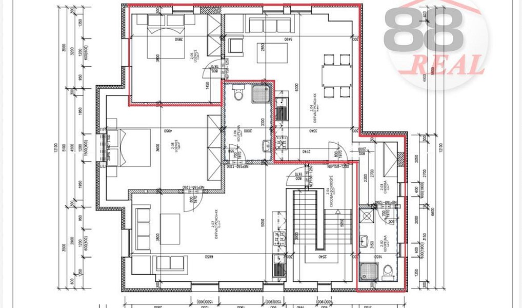 Pronájem bytu 2+kk 51 m², Klášterec nad Ohří – náhled fotky 10