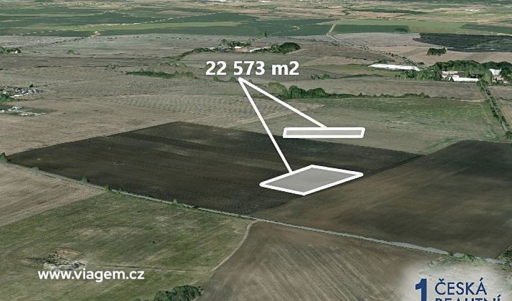 Prodej pole 3 762 m², Veliká Ves – náhled fotky 2