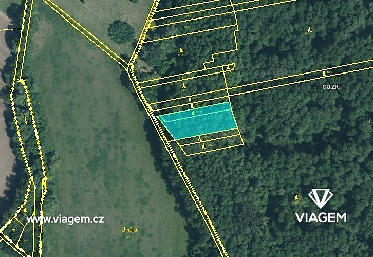 Les 1 746 m², Podíl 33 % o výměře 582 m² – pohled 3