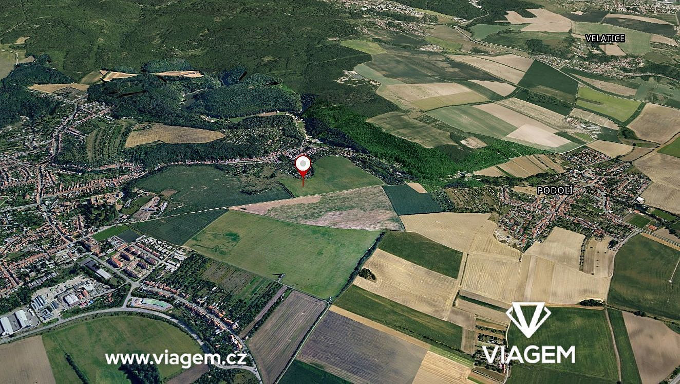 Pole 1 629 m², Podíl 25 % o výměře 407 m² – pohled 3
