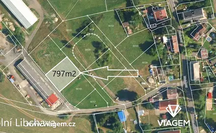Prodej stavebního pozemku 797 m², Česká Lípa
