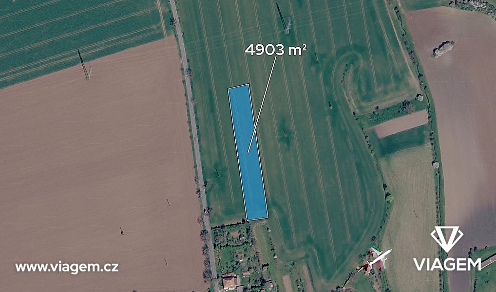 Prodej pole 3 268 m², Vitčice – náhled fotky 2