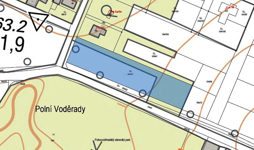 Prodej zahrady 145 m², Polní Voděrady – náhled fotky 4