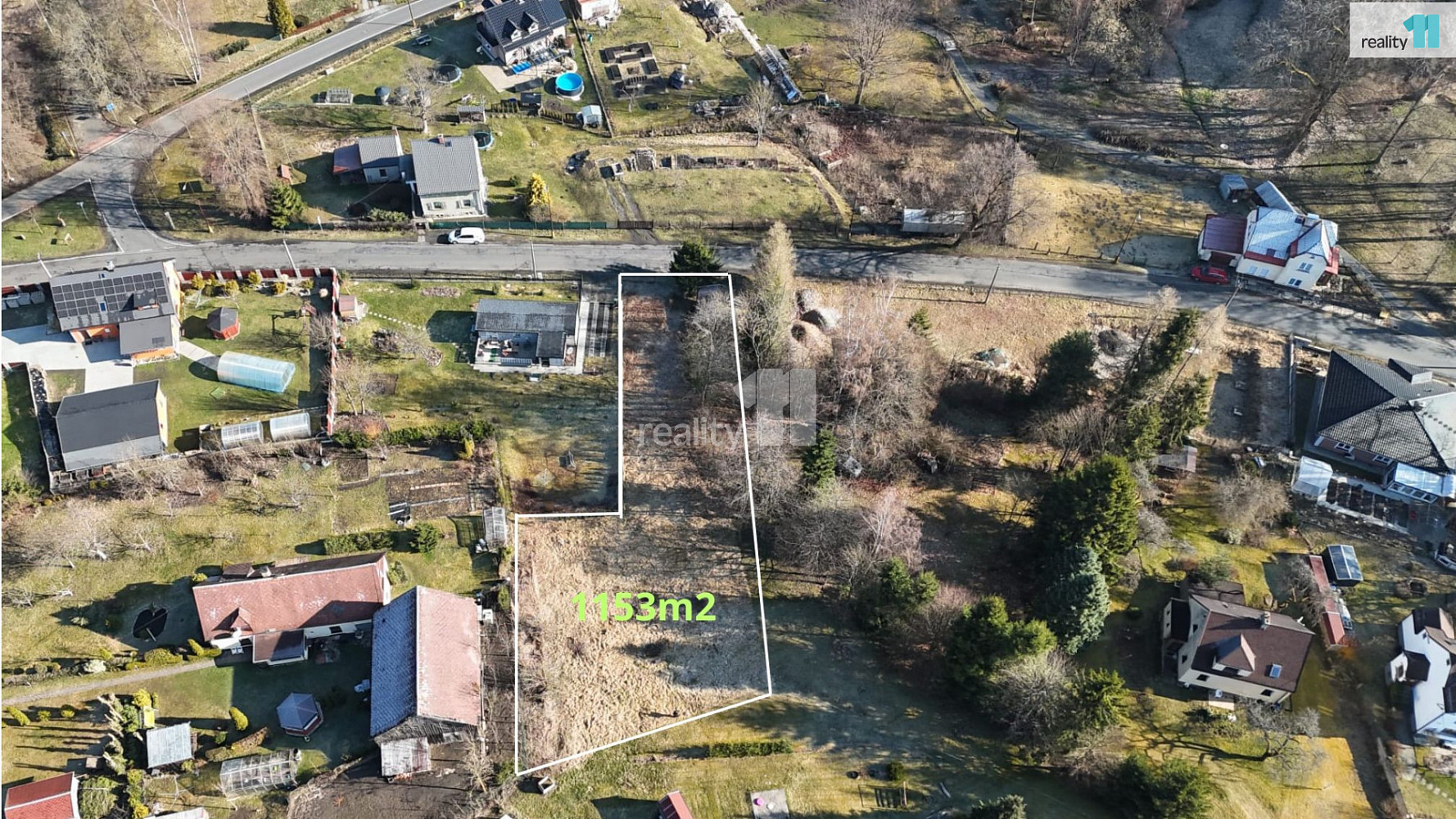 Prodej stavebního pozemku 1 153 m²