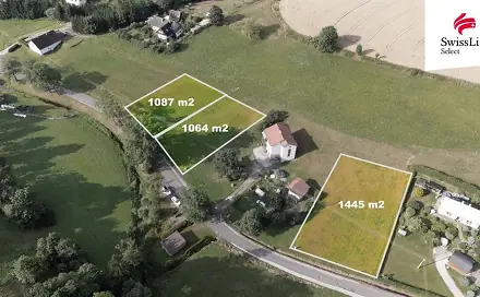 Prodej stavebního pozemku 1 087 m², Dolní Kalná, okres Trutnov