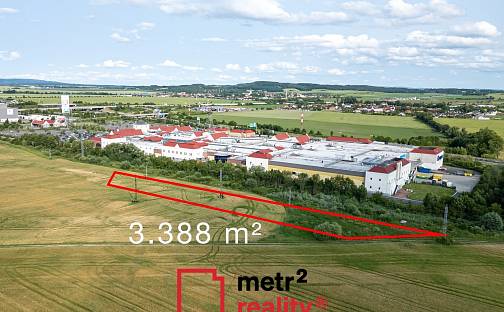 Prodej komerčního pozemku 3 388 m², Olomouc
