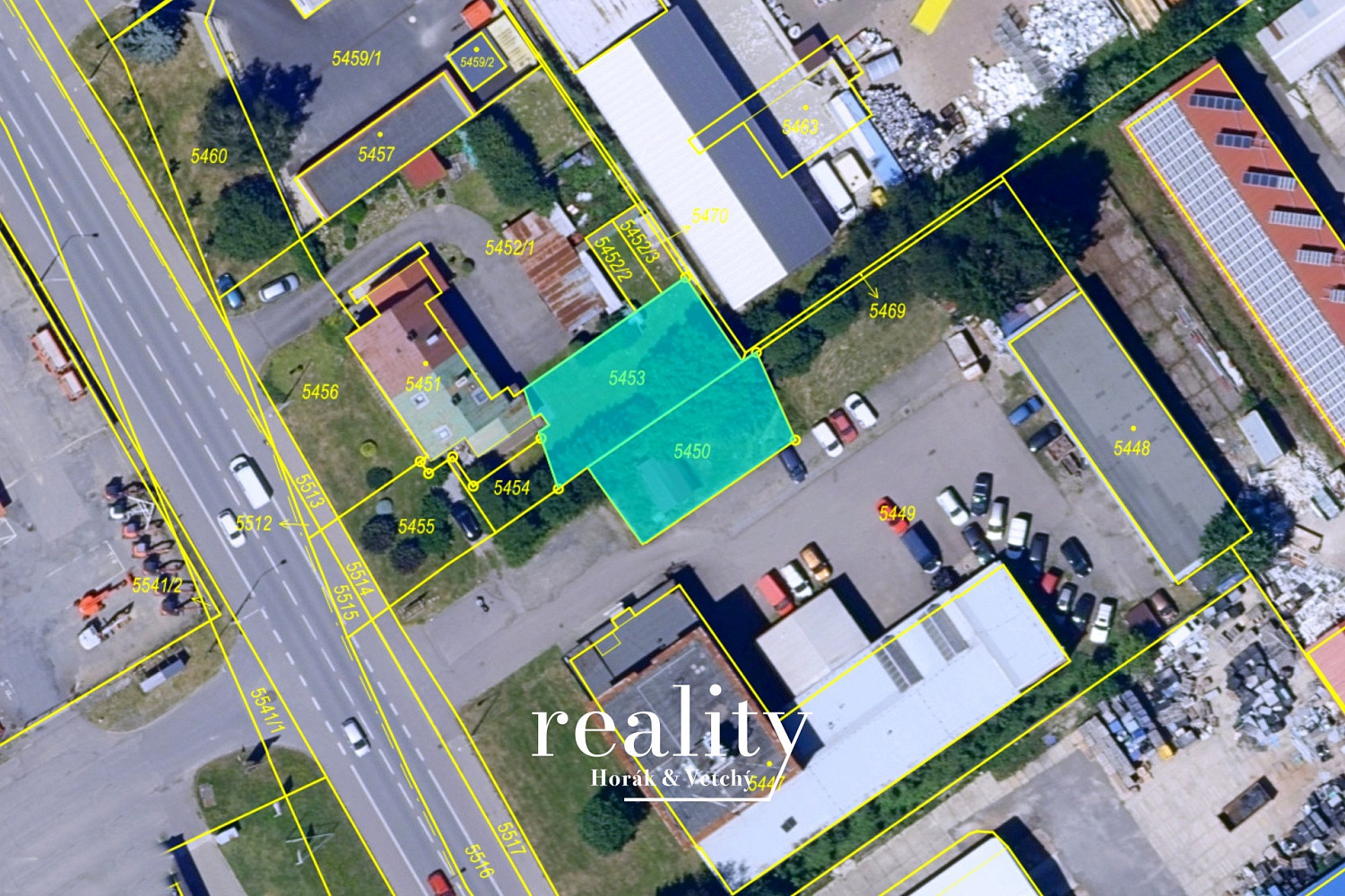 Prodej komerčního pozemku 501 m²