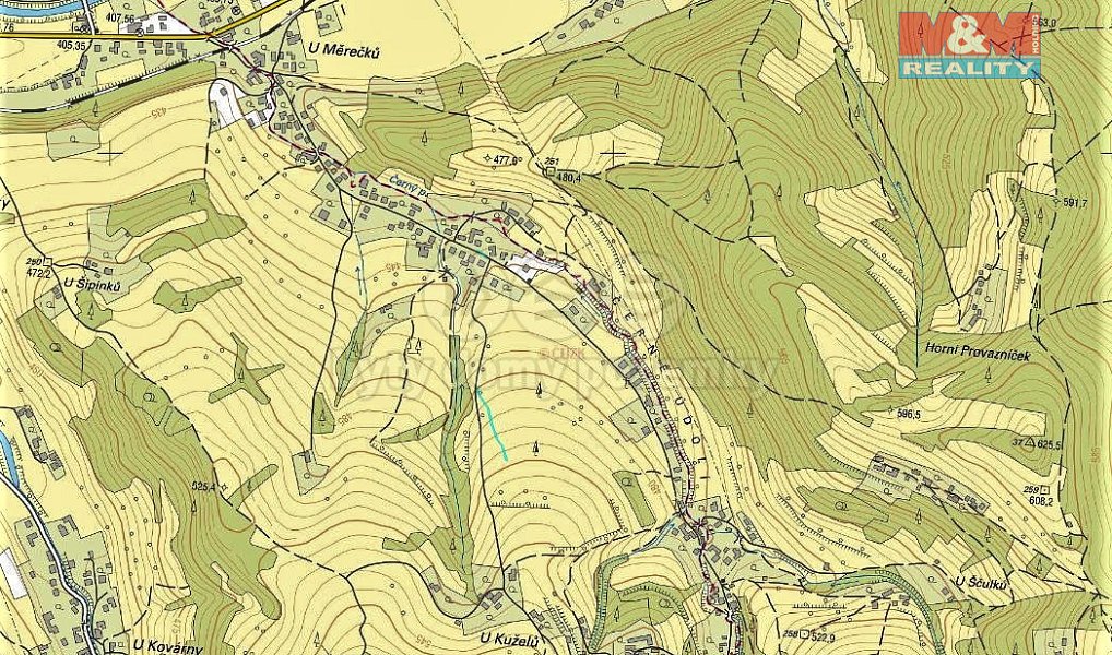 Prodej pole 360 m², Huslenky – náhled fotky 2