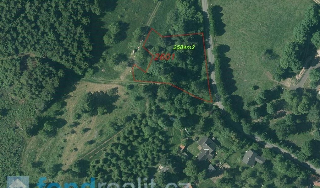 Prodej stavebního pozemku 2 584 m², Slavonice – náhled fotky 5