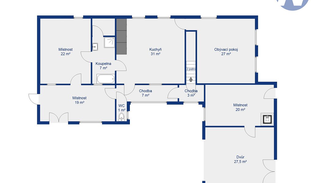 Prodej domu 259 m² s pozemkem 610 m², Studená – náhled fotky 15