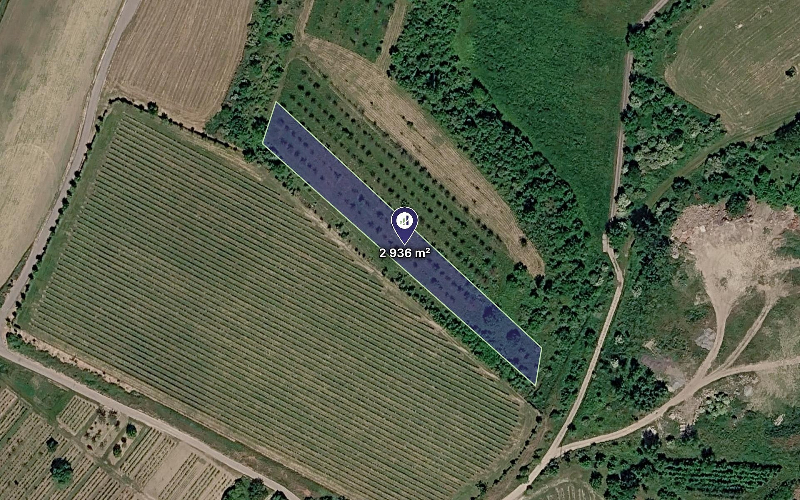 Prodej pole 2 936 m²