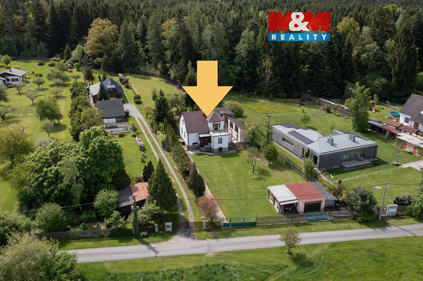 Prodej domu 94 m² s pozemkem 2 439 m²