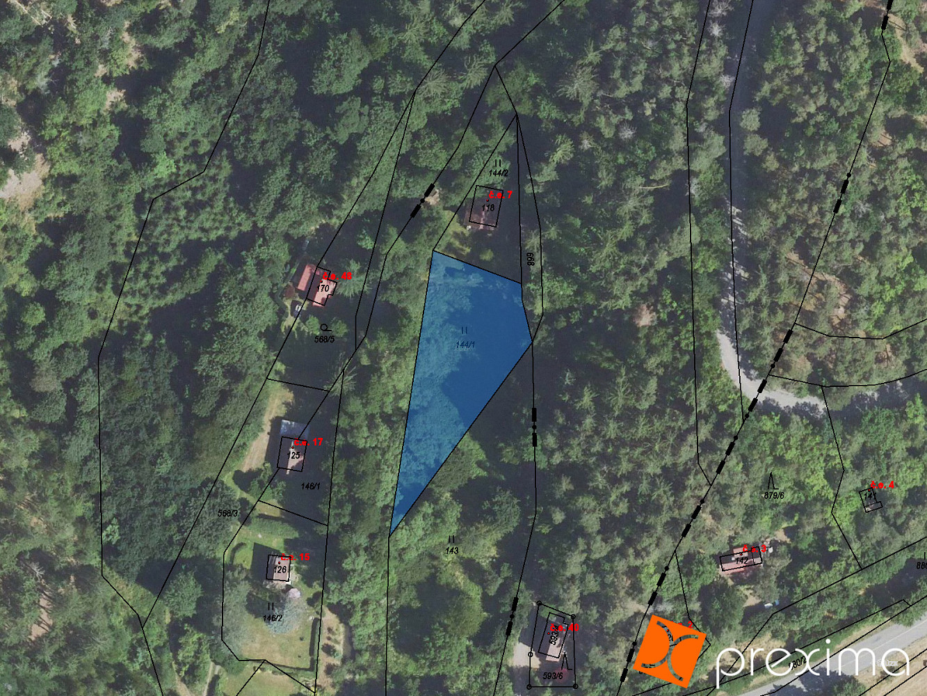 Prodej pozemku 1 084 m²
